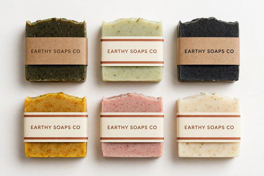 Choose Your 6 Soap Bars