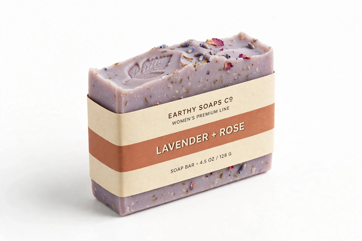 Lavender & Rose Soap Bar