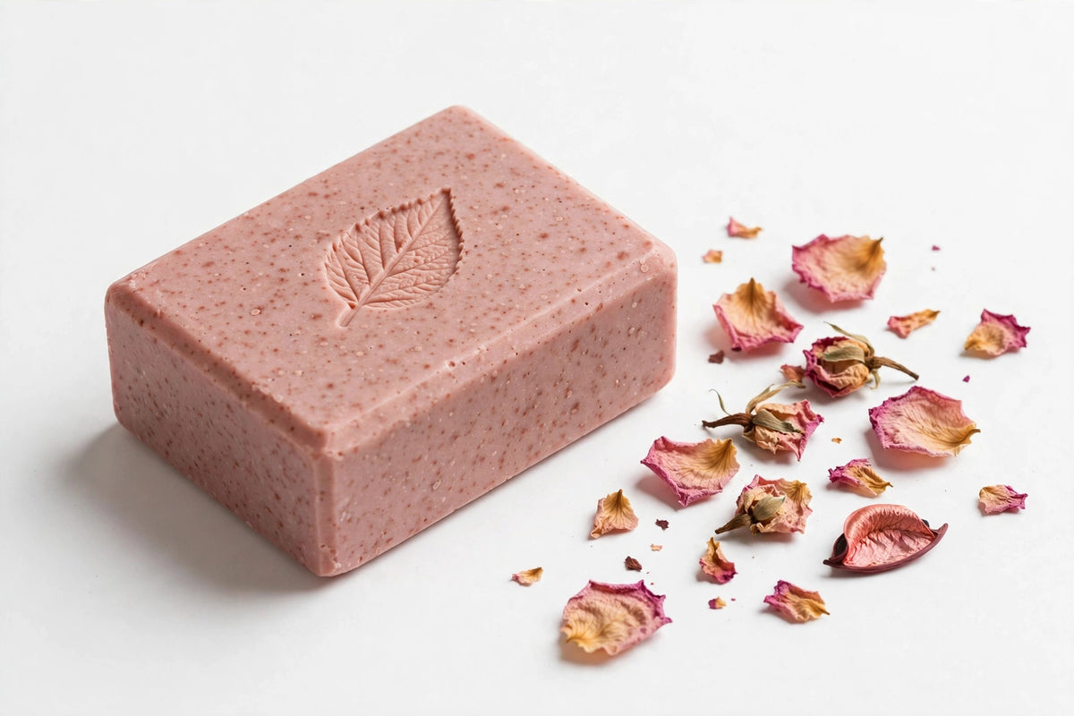 Rose Clay & Geranium Soap Bar